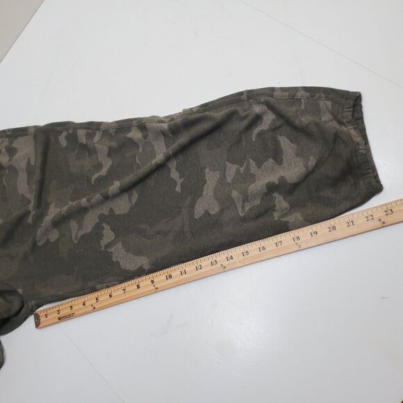 Prana Ankle Pant Sage Camo Green Print Hemp Relaxed Fit Pockets Women's XL NWT - Picture 16 of 16